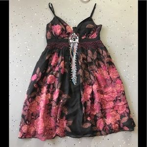 Plenty 100% Silk Cocktail Party Dress
